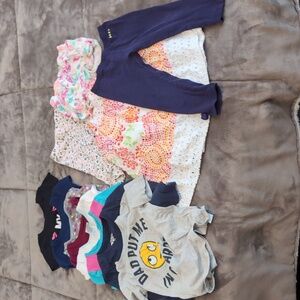 3T Girls clothes. Lot of 12. Mainly shirts.